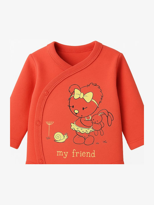 Beboulino Red Bodysuit