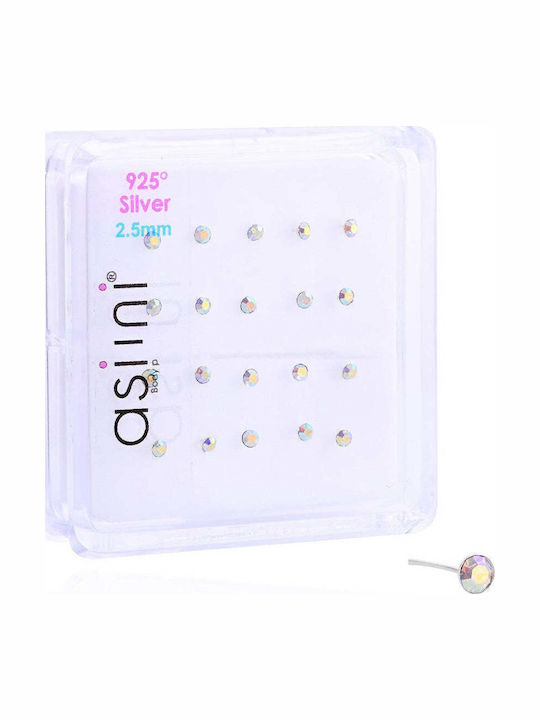 Asimi Body Piercing Nose Piercing from Silver White