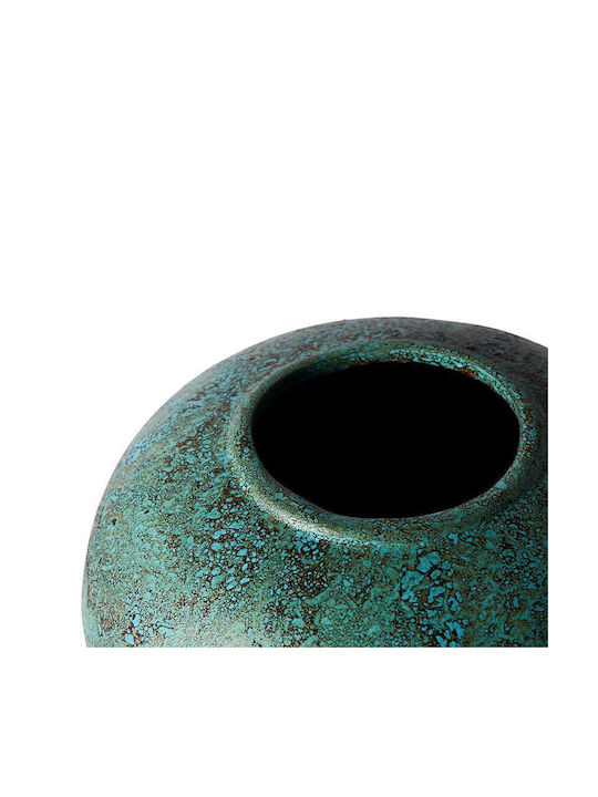 Muubs Decorative Vase Turquoise 40x40x27.5cm