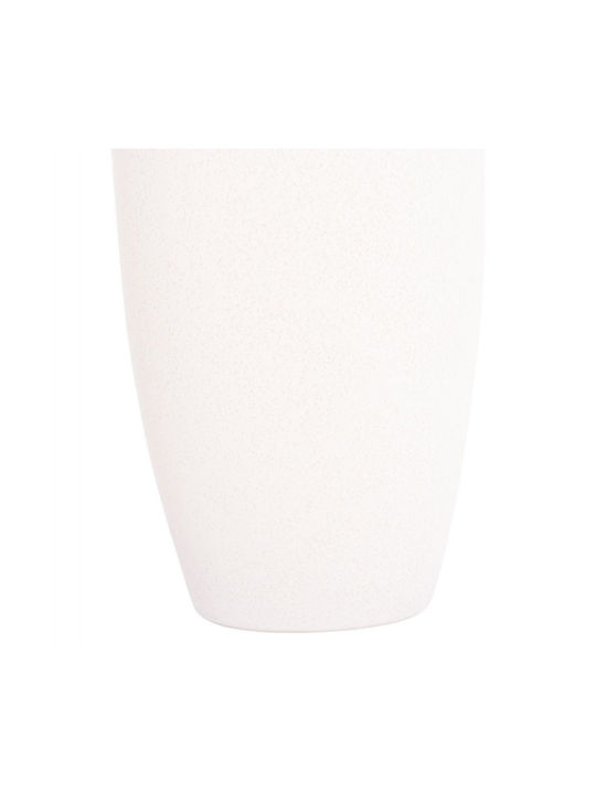 HomeMarkt Διακοσμητικό Βάζο Κεραμικό Galad Εκρού Φ18xΥ17.5cm