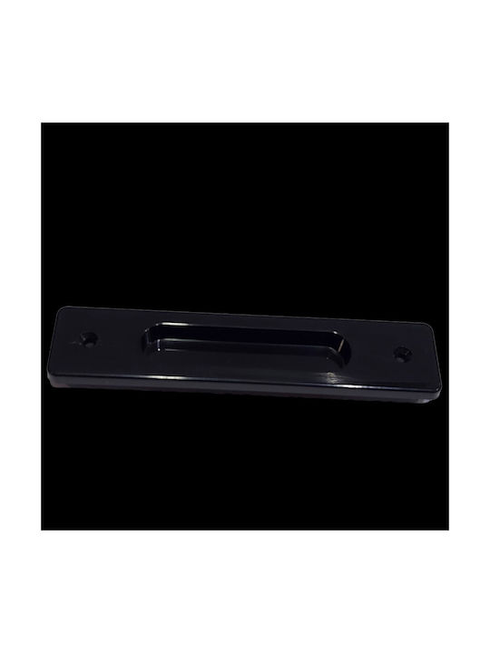 Ghidini Black Door Flush Handle 11912-000-ANT1