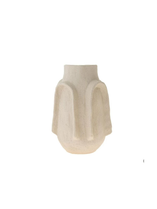 Zen Collection Διακοσμητικό Βάζο Keramik Beige 17.7x17.7x23.2cm 1Stück