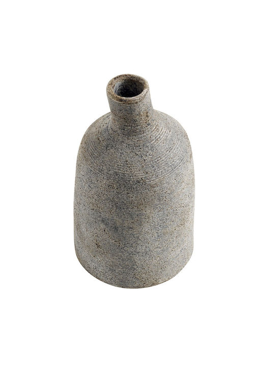 Muubs Decorative Vase Gray 14.5x14.5x26cm