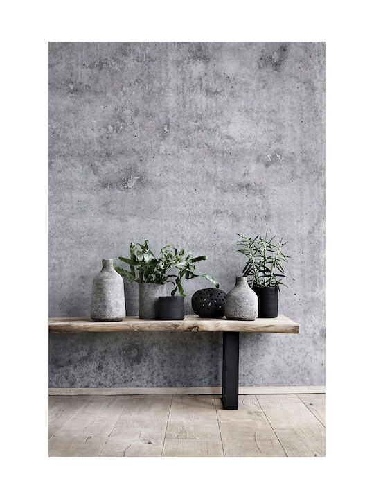 Muubs Decorative Vase Gray 14.5x14.5x26cm
