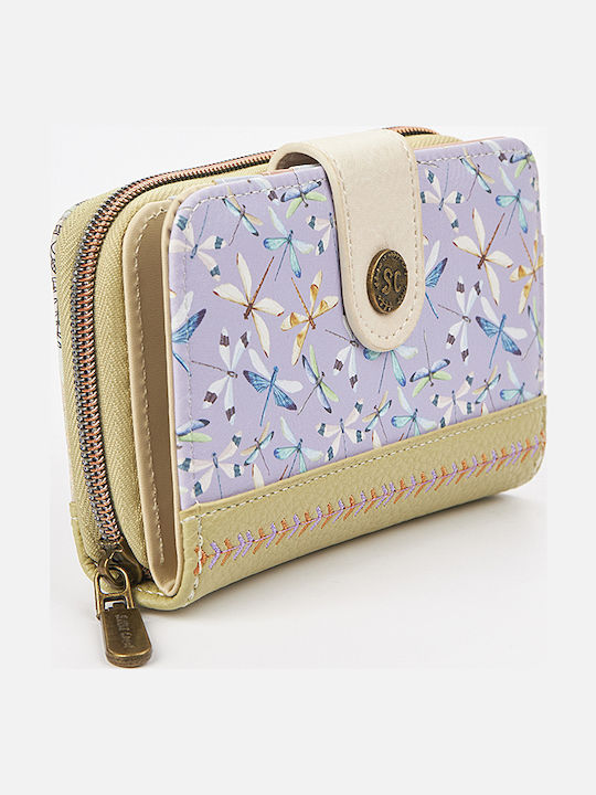 Women's Wallet with RFID Lilac