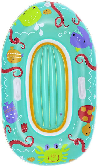 Bestway Kids Inflatable Boat Turquoise 119x79cm