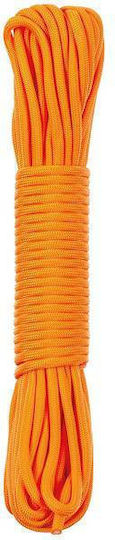 MFH Paracord Nylon Rope with Diameter 15mm and Length 15m 15m Orange