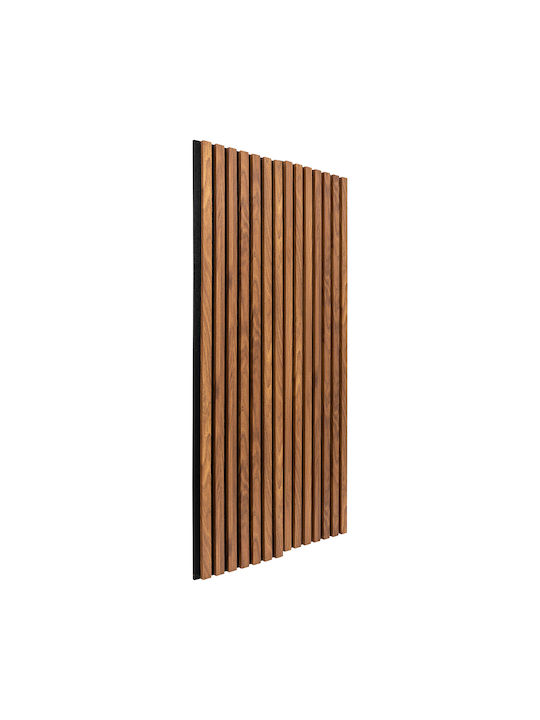 3D Wall Panels From MDF Screw-On With Glue Brown 120x60x2.1cm