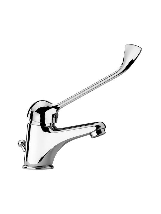 Paini Jolly 69CR211LO Mixing Handicap Faucet Sink Faucet Silver