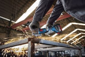 Bosch GWS Grinder 125mm Battery 18V Solo