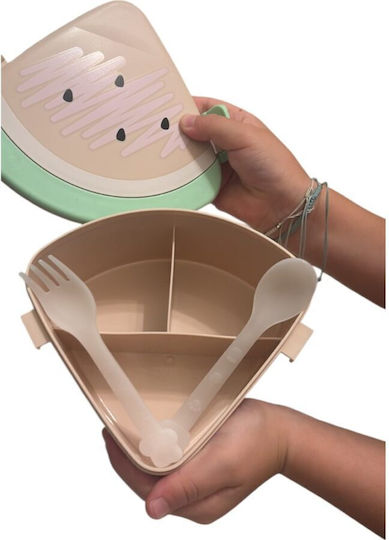 Queen Mother Plastic Kids' Food Container Lilac x 8cm