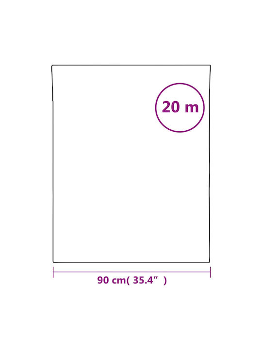 Decorative Sticker Glass 1pcs 90x200cm vidaXL
