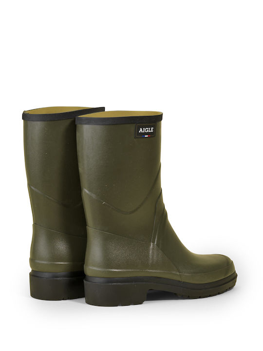 Aigle Bison Αδιάβροχες Γαλότσες Κυνηγιού Χακί