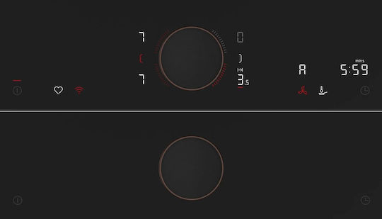 Neff N 90 Induction Cooktop Autonomous with Hood 83.4x52.7εκ. Anthracite Grey