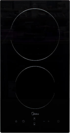 Midea Domino Κεραμική Εστία Αυτόνομη 28.8x52εκ.