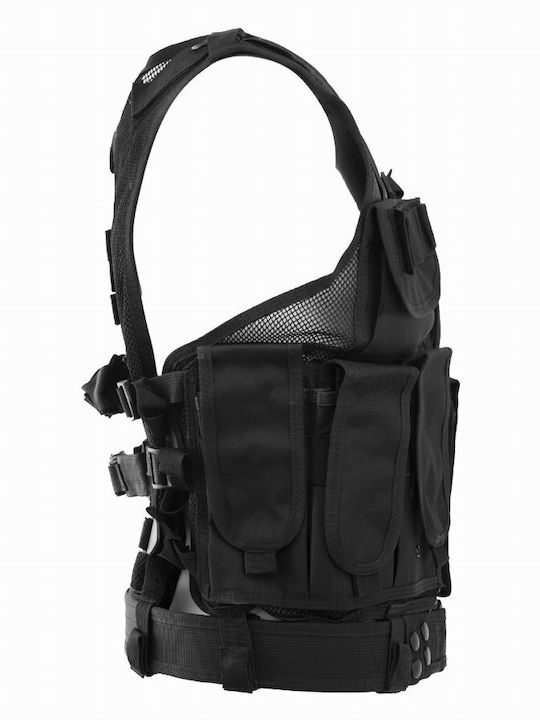 MFH Kampfweste USMC Black Schwarz