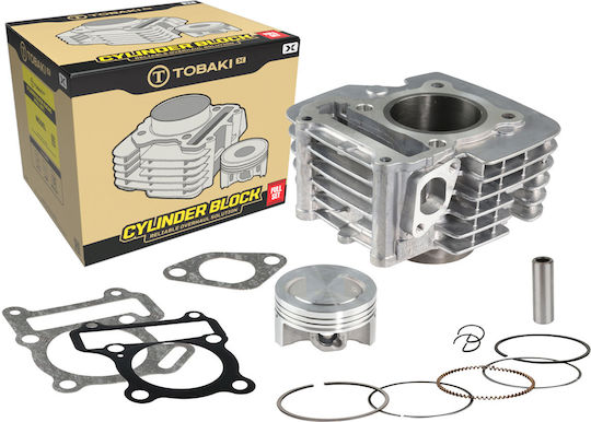 Cylinder piston 55mm Gaskets Racing Dome Piston Yamaha Crypton R 115 Tobaki