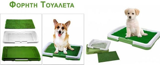 Тоалетна за кучета 47x34x6см