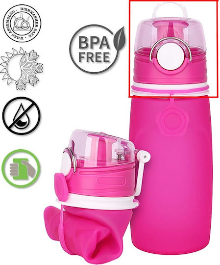 Ανταλλακτικό Παγούρι Σιλικόνης Αlpin S5-550 500 Ml Φούξια