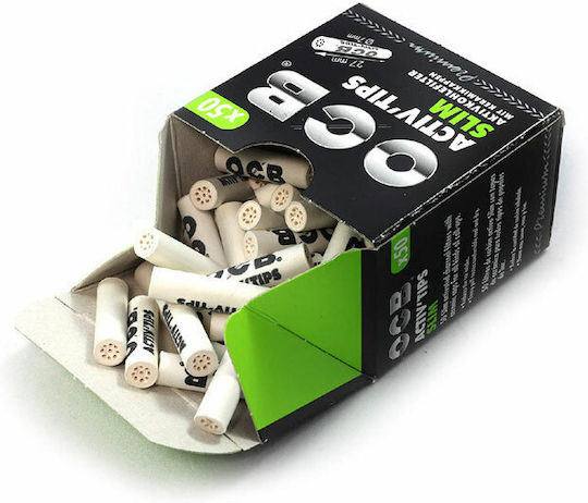 Ocb Slim Ενεργού Άνθρακα 50 Φιλτράκια 10τμχ