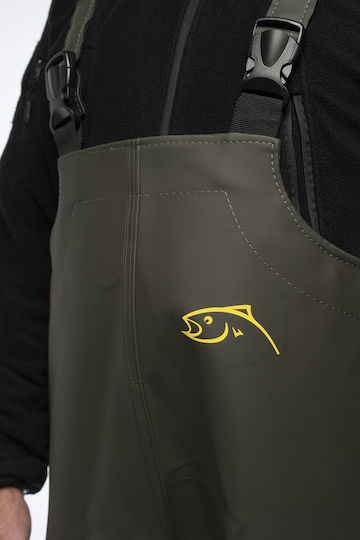 Waterproof Trousers 650g/m2 for Professional Fishing European Origin Thick Inner Lining