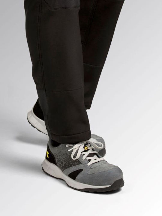 Utility Diadora Waterproof Safety Shoe Grey Lite Low S3S FO SR HRO ESD EN ISO 20345:2022 181027 Utility Diadora Waterproof Safety Shoe Grey Lite Low S3S FO SR HRO ESD EN ISO 20345:2022 181027