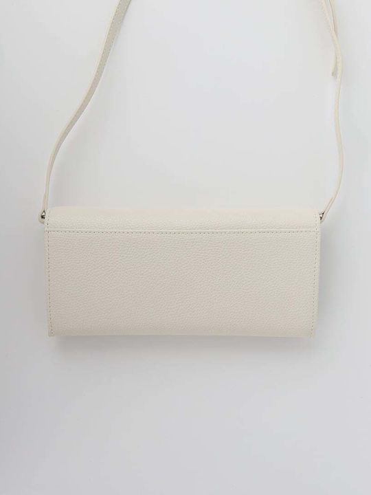 Leder Damentasche Schultertasche Weiß