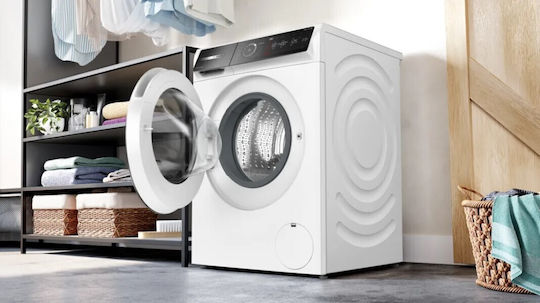 Bosch Waschmaschine 9kg mit Dampftechnologie 1400 Umdrehungen Bügeleisenhilfe WGB24459GR
