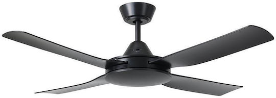 Eglo Bondi 1 Deckenventilator Deckenventilator 122cm Matt Schwarz