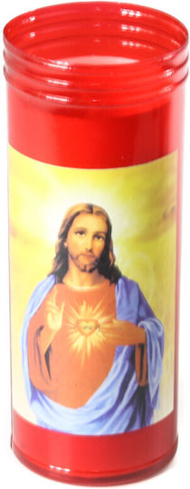 Viosarp Електрически Посветителна свещ от Пластмаса 6x6x16εκ.