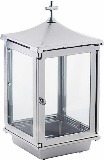 Filianos Memorial Candlestick Made of Aluminum 14x14x31cm