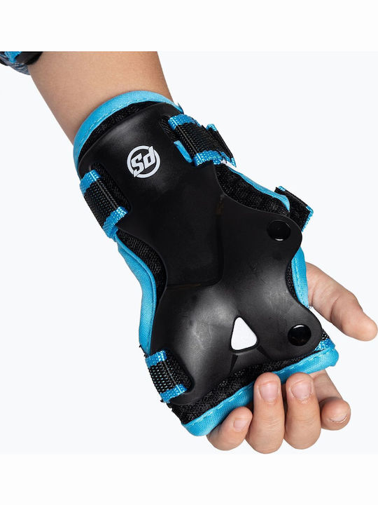 Powerslide Pro Boys Παιδικό Σετ Προστατευτικών για Rollers Μαύρο