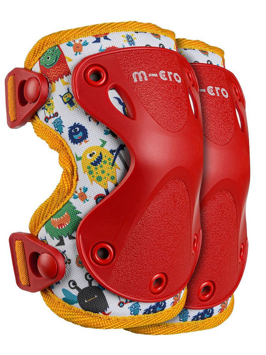 Micro Monster Setul de echipament de protecție pentru Rollers Multicolor Mic