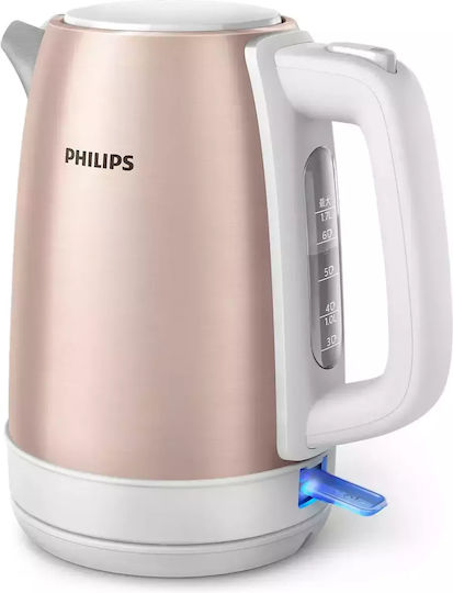 Philips Daily Collection Βραστήρας 1.7lt 2200W Ροζ