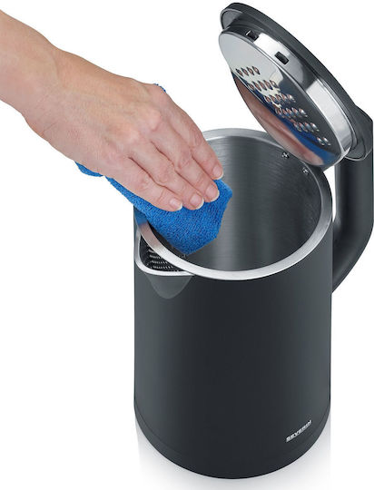 Severin Fierbător 1.7lt 2200W Negru