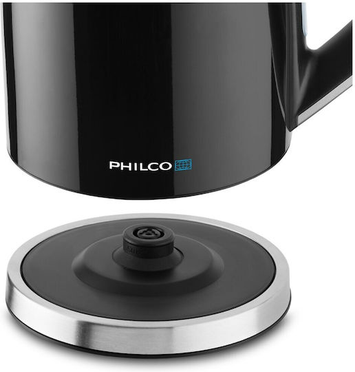 Philco Βραστήρας 1.7lt 2200W Μαύρος