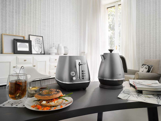 De'Longhi Distinta Flair Reisekessel 1.7Es 2000W Grau