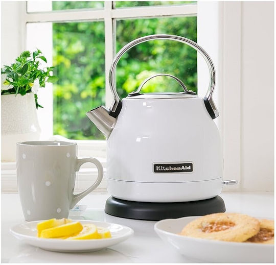Kitchenaid 5KEK1222 White Βραστήρας 1.25lt 2200W Λευκός
