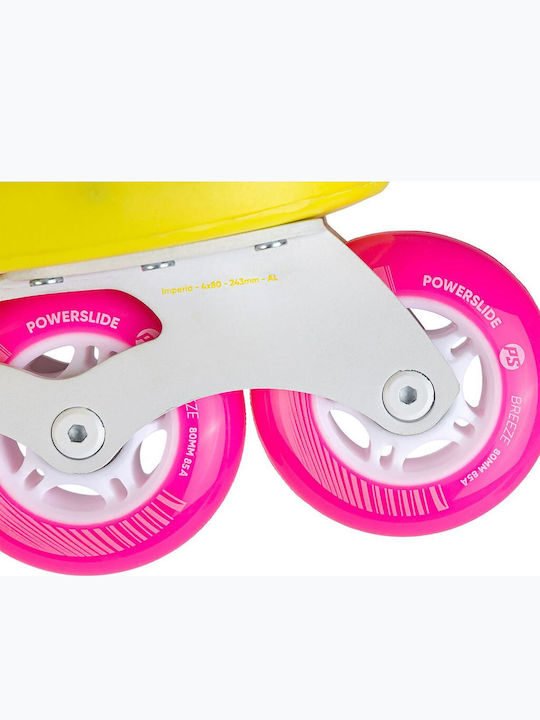 Powerslide Zoom Inline Ролки Yellow За възрастни/За деца
