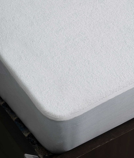Madi Protective Cover Single Waterproof White 100x200+35cm