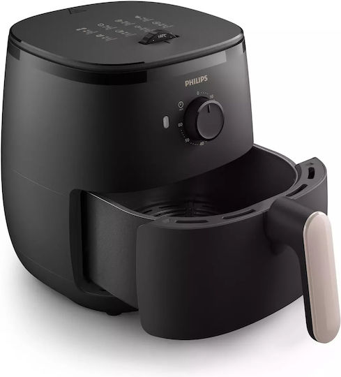 Philips Air Fryer 3.7lt Μαύρο HD9100/80