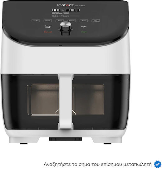 Instant Pot Vortex Plus ClearCook Еър Фрайър 5.7лт Бял