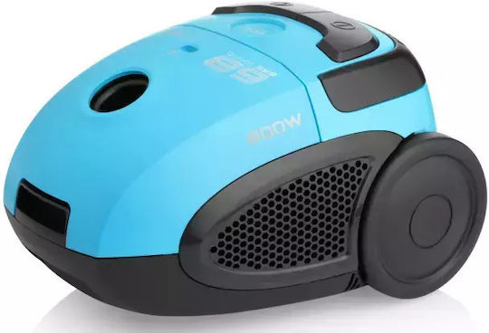 Hyundai Vc068lb Vacuum Cleaner 800W Bagged 2lt Blue
