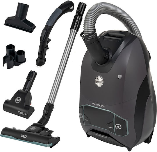 Hoover 011 H-energy 700 Vacuum Cleaner 850W Bagged 6lt Black