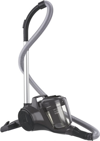Hoover HP120PET 011 Прахосмукачка 700W С контейнер 2лт Черна