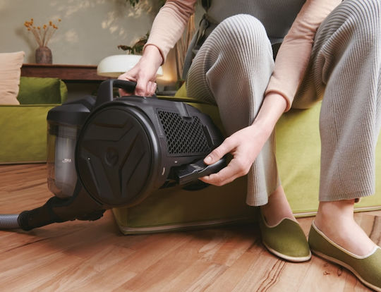 Hoover HP105HM 011 Прахосмукачка 700W С контейнер 2лт Черна