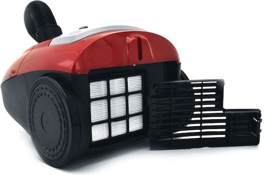 Vivax VC-700R Staubsauger 700W Eingetütet 2Es Rot