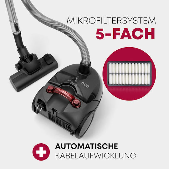 BS 9019 CB N Staubsauger 700W Eingetütet 1Es Gray
