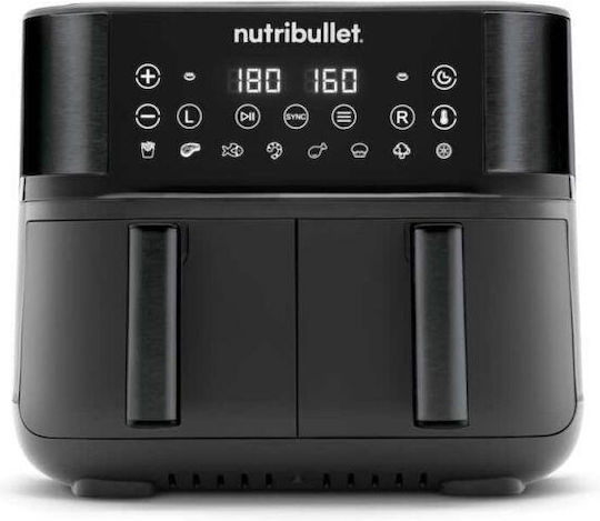 NutriBullet Heißluftfritteuse 8Es Schwarz NBA081B