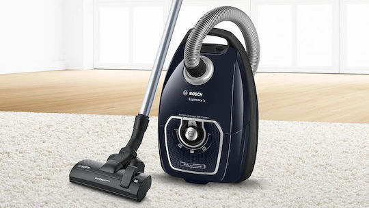 Bosch BGB7X420 Ηλεκτρική Σκούπα 650W με Σακούλα 2lt Μπλε